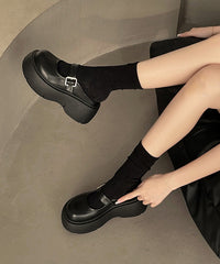 Fashionable Japanese Versatile Silver Platform Slide Sandals