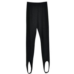 Shimmer Knitted Yoga Stirrup Leggings