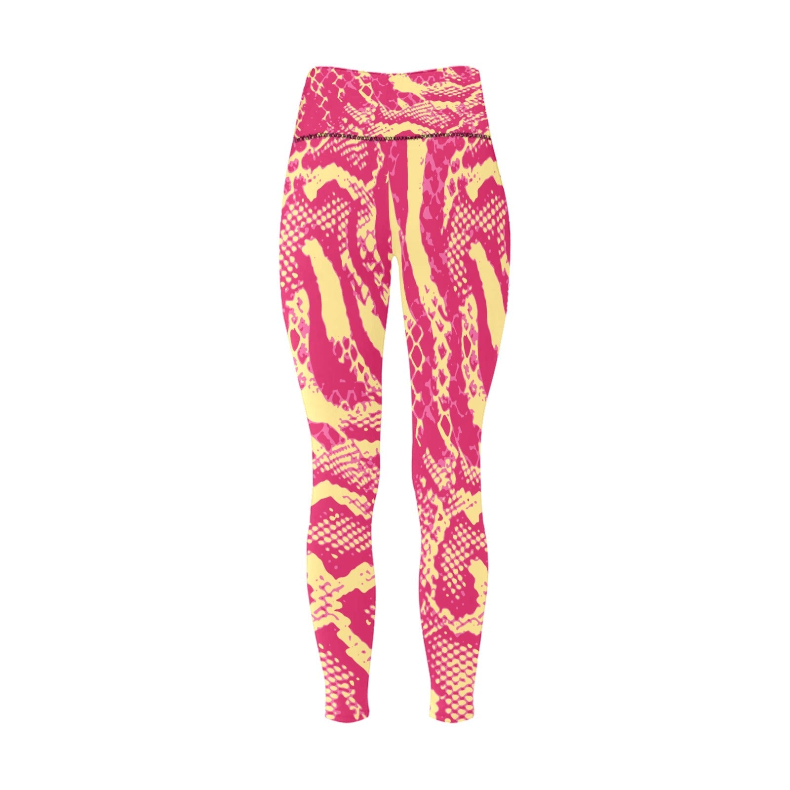 Dembe Pink High-Waisted Leggings