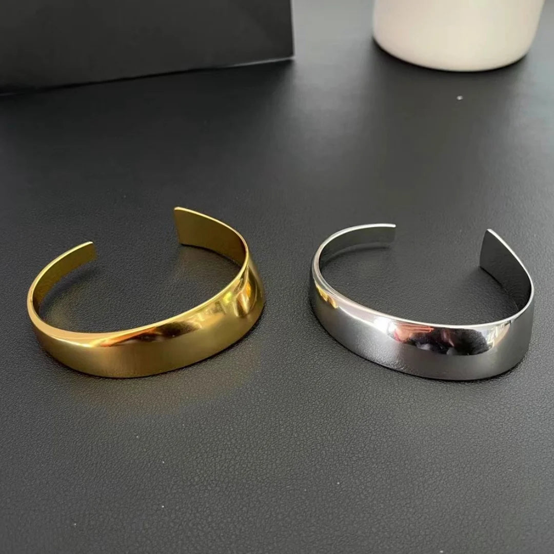 Vintage Irregular Shaped Open Bracelet