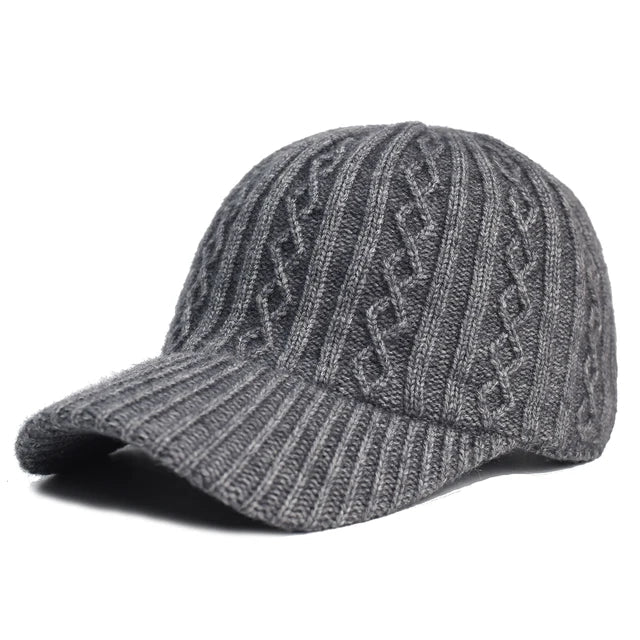 Cotton Knitted Baseball Cap