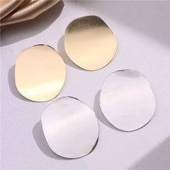Smooth Irregular Exaggerated Stud Earrings