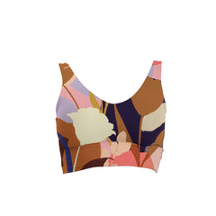 Brown Shrub Sports Bra