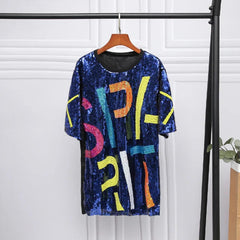 Spirit Sequined Loose T-Shirt