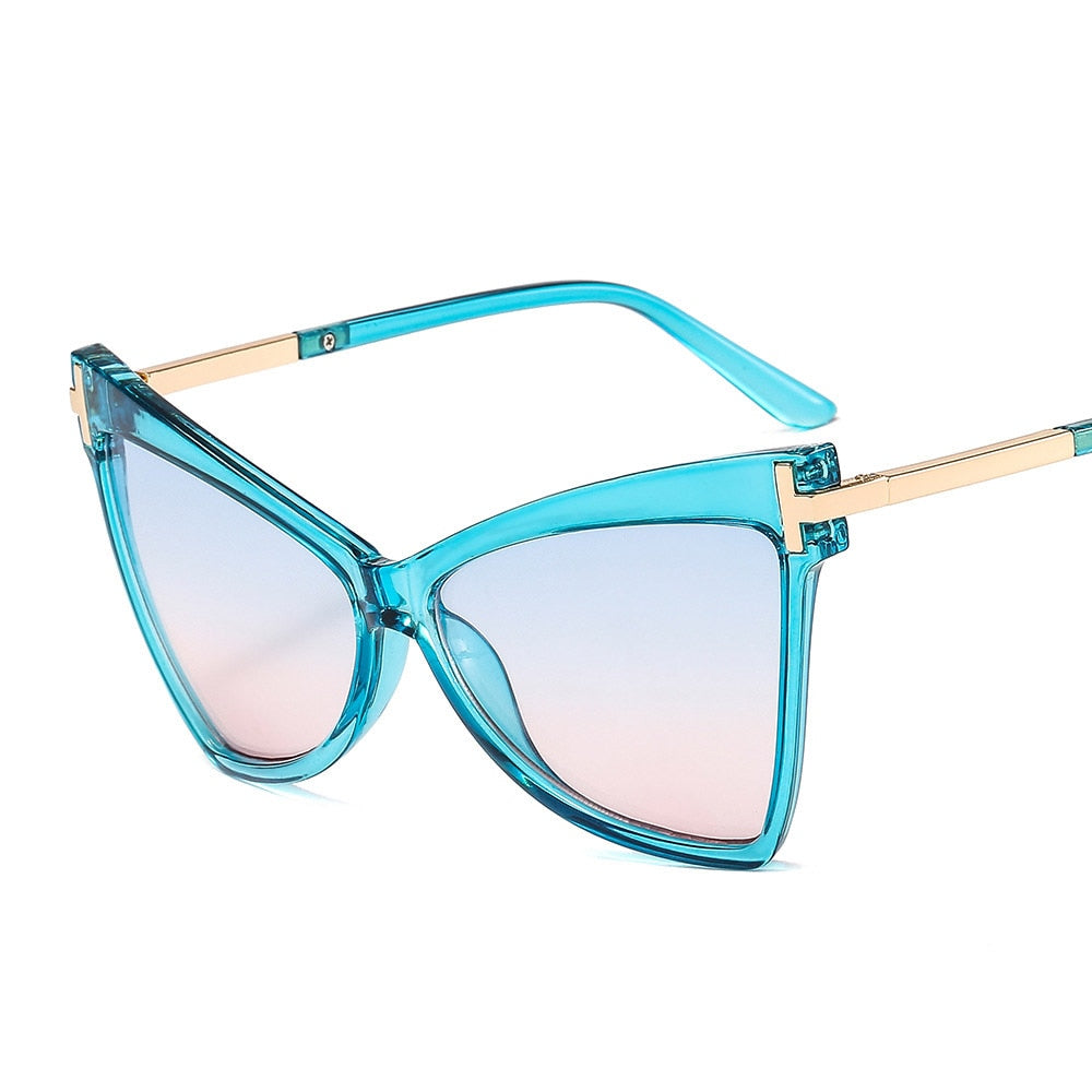 Retro Cat Eye UV400 Sunglasses