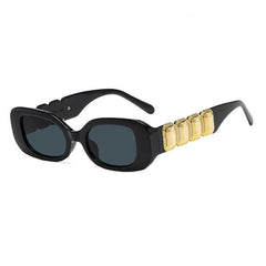 Embellished Square Frame Sunglasses
