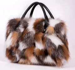 Genuine Fur Leather Bag