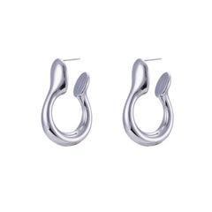 Stainless Steel Hollow Earrings