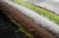 Stripes Faux Fur Waistcoat Vest