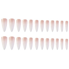 Gradient Long Drop-Shaped Nail Patch