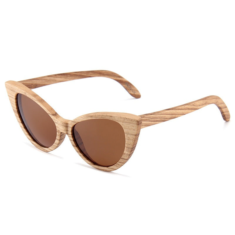 Retro Travel Cat Eye Polarized Sunglasses