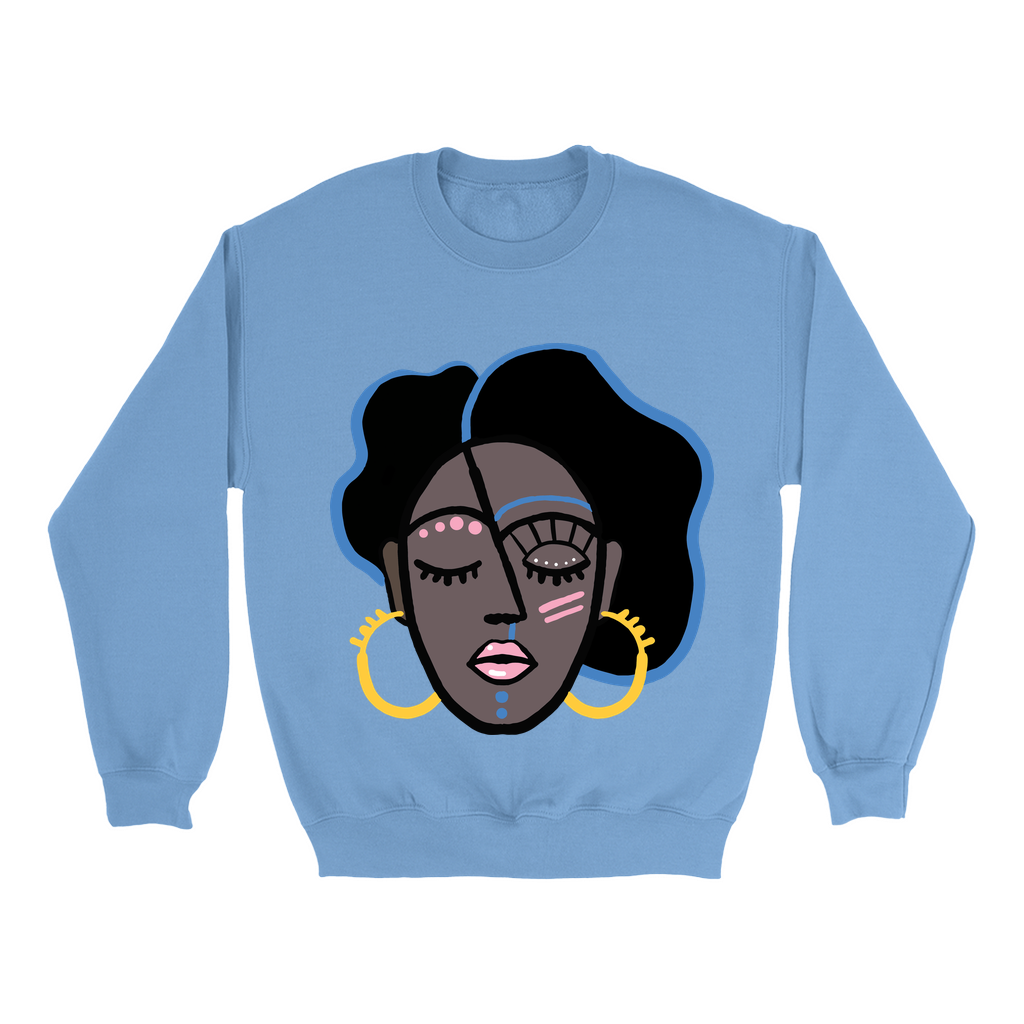 Mocha Afro Blush Sweatshirt