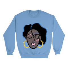 Mocha Afro Blush Sweatshirt