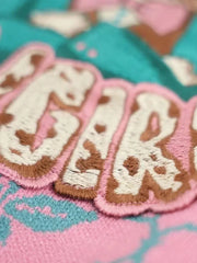 Cat Cow Girl Jacquard Embroidery Sweater