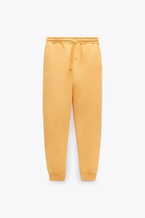 Hooded Sweatshirt+Drawstring Pants Set