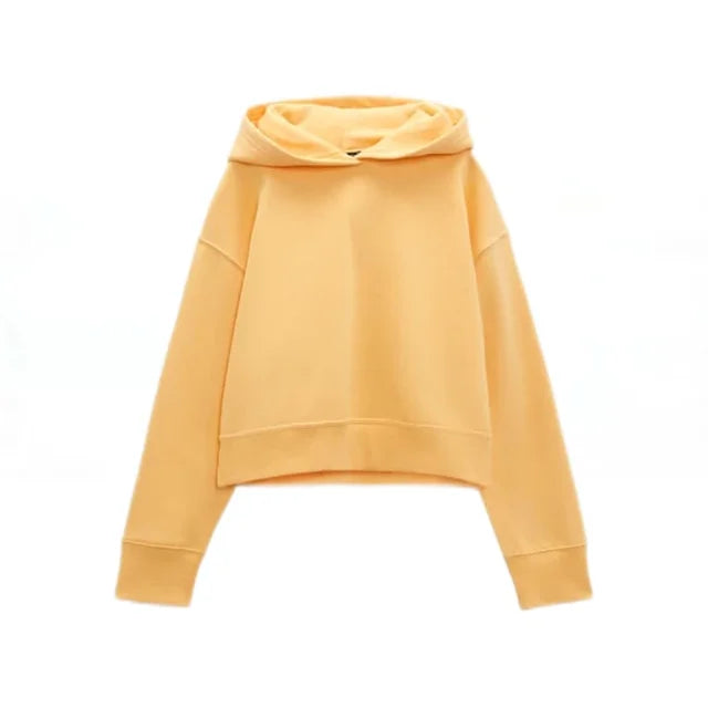 Hooded Sweatshirt+Drawstring Pants Set