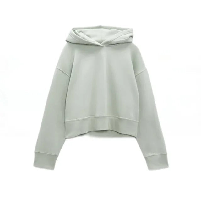 Hooded Sweatshirt+Drawstring Pants Set
