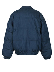 Double-Zip Head Denim Jacket