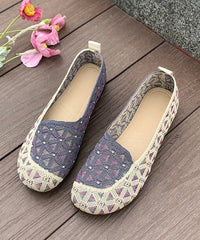 New Casual Red Breathable Soft Soled Flats Shoes