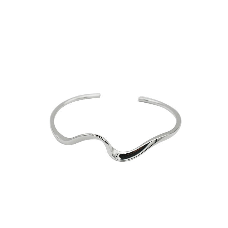 Sterling Silver Open Bracelet