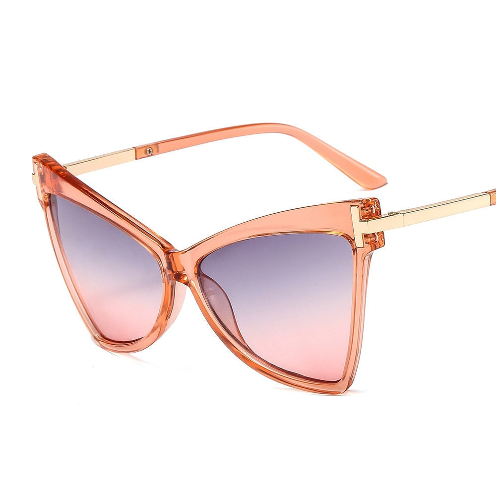 Retro Cat Eye UV400 Sunglasses