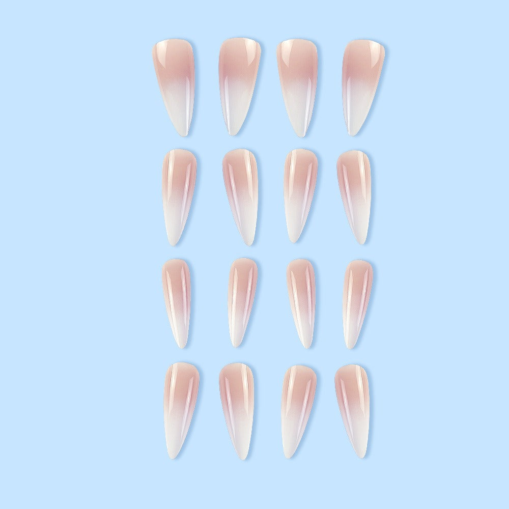 Gradient Long Drop-Shaped Nail Patch