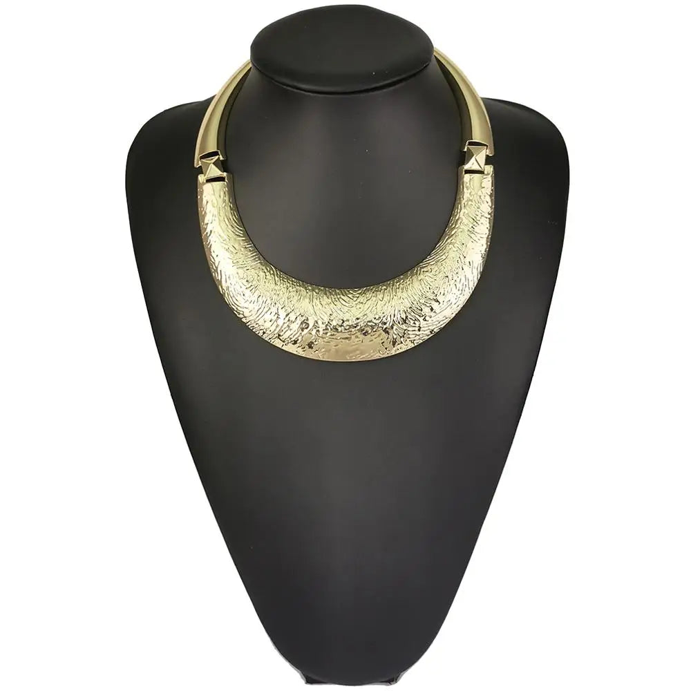 Statement Torque Collar Necklace