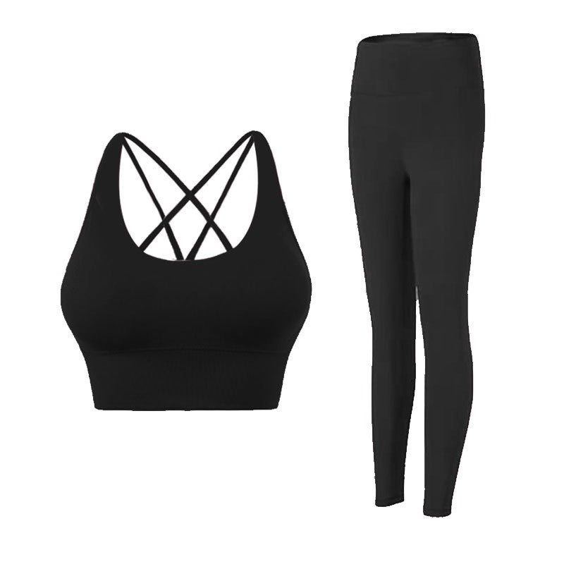 Solid Yoga Top + Pants