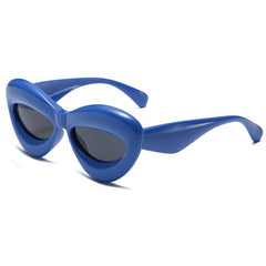 Thick Frame Cat-Eye Sunglasses