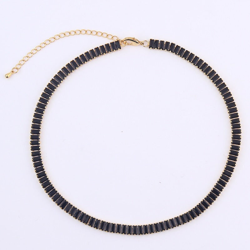 Claw Chain Zircon Necklace