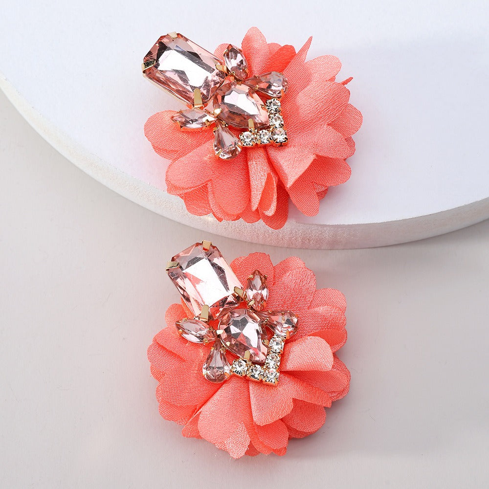 Classic Elegant Flower Earrings