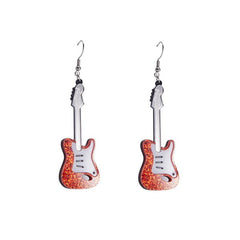 Classic Guitar Dangle Earrings