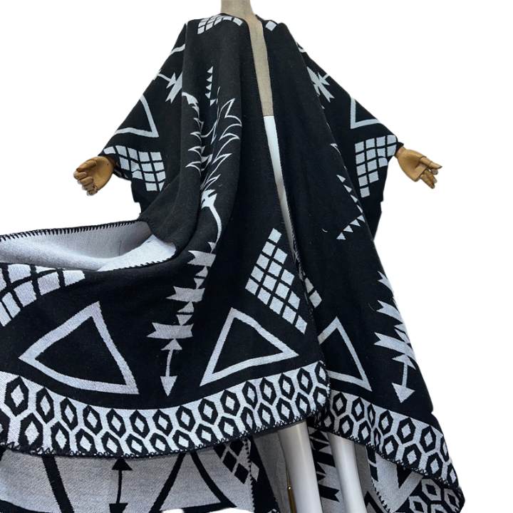 Chic Bohemian Maxi Winter Cardigan - WINI