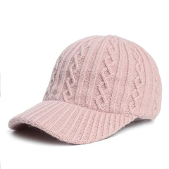 Cotton Knitted Baseball Cap