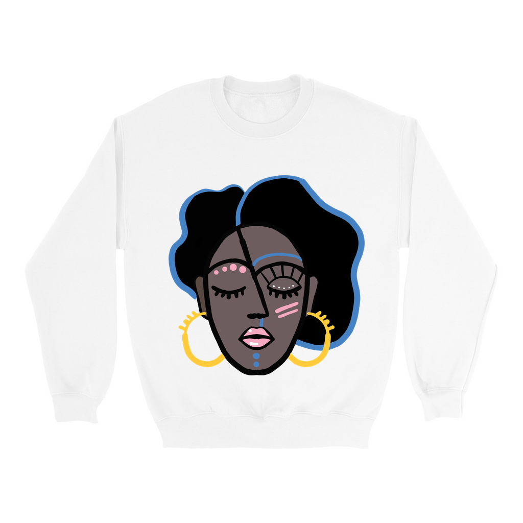 Mocha Afro Blush Sweatshirt