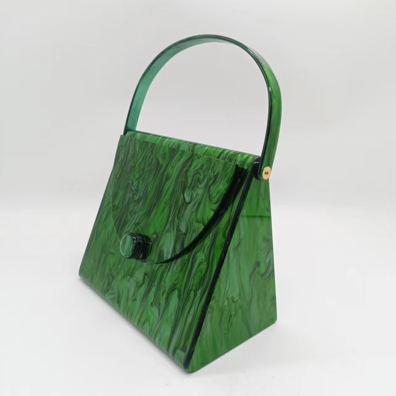 Marbled Acrylic Handbag