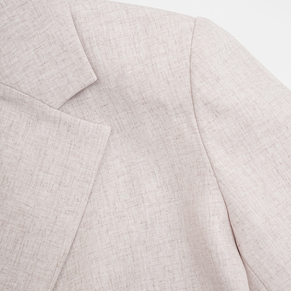 Cut Splicing Hollow Blazer