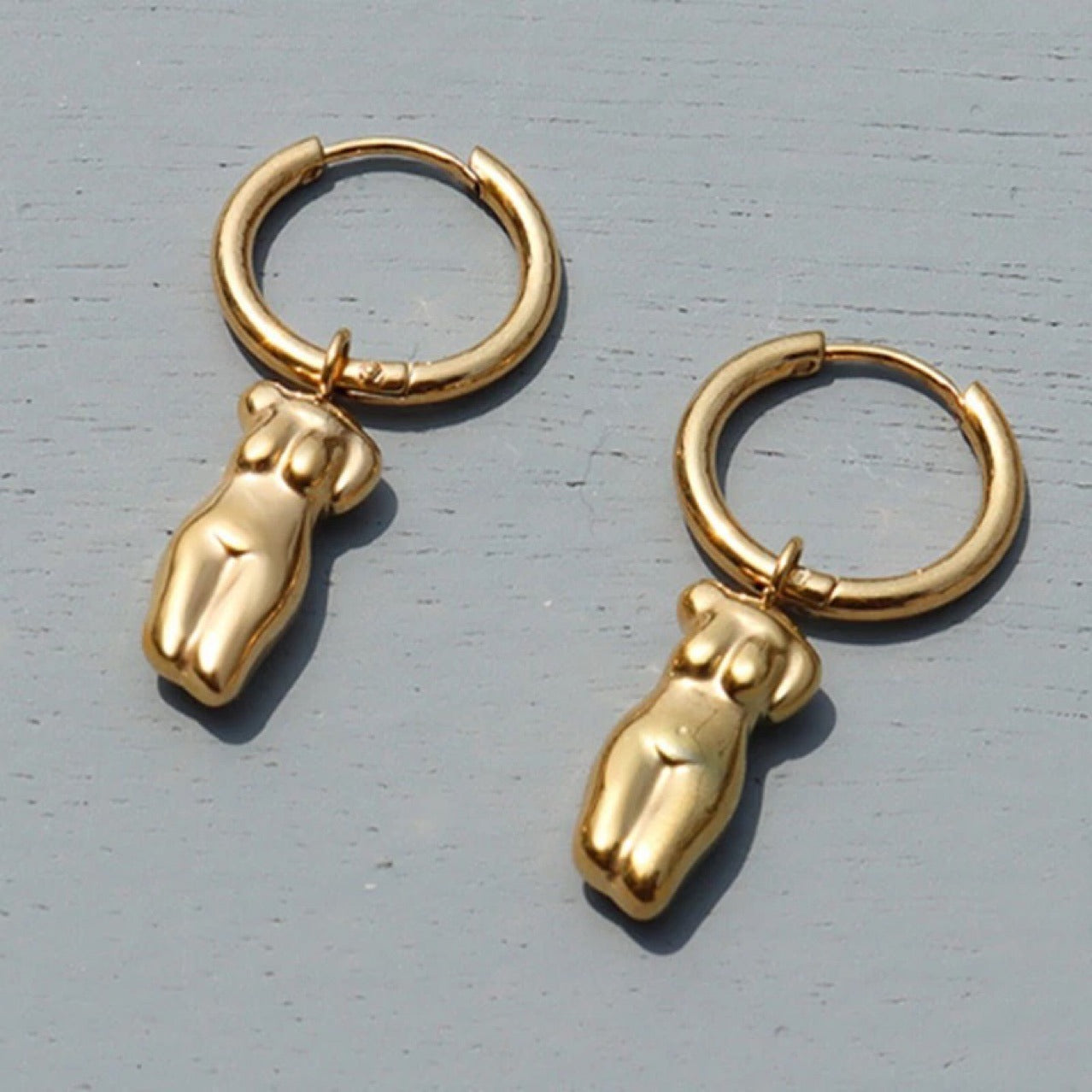 Stainless Steel Body Hoop Earrings
