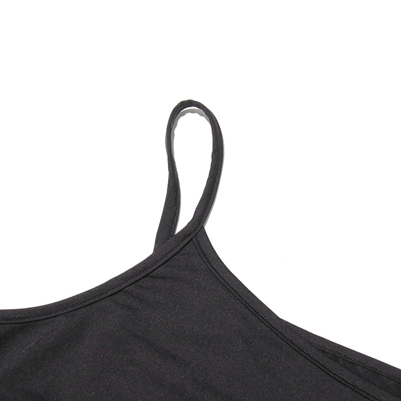 Diamond Mesh Cloak + Black Satin Dress Set