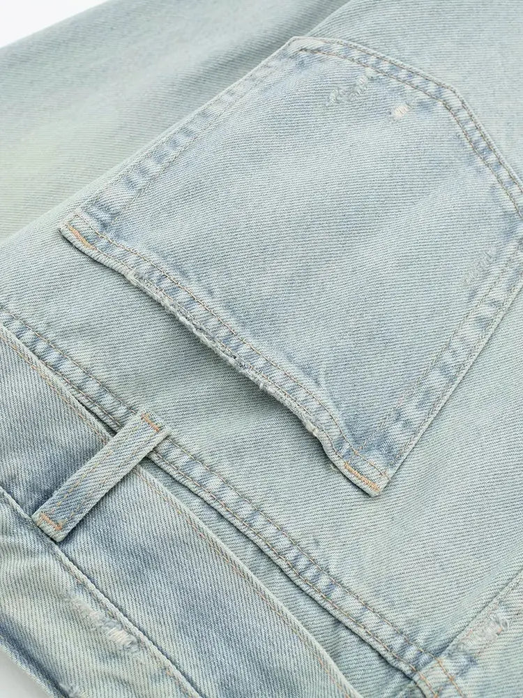 Reconstructed Jeans Denim Jacket