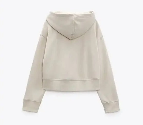 Hooded Sweatshirt+Drawstring Pants Set