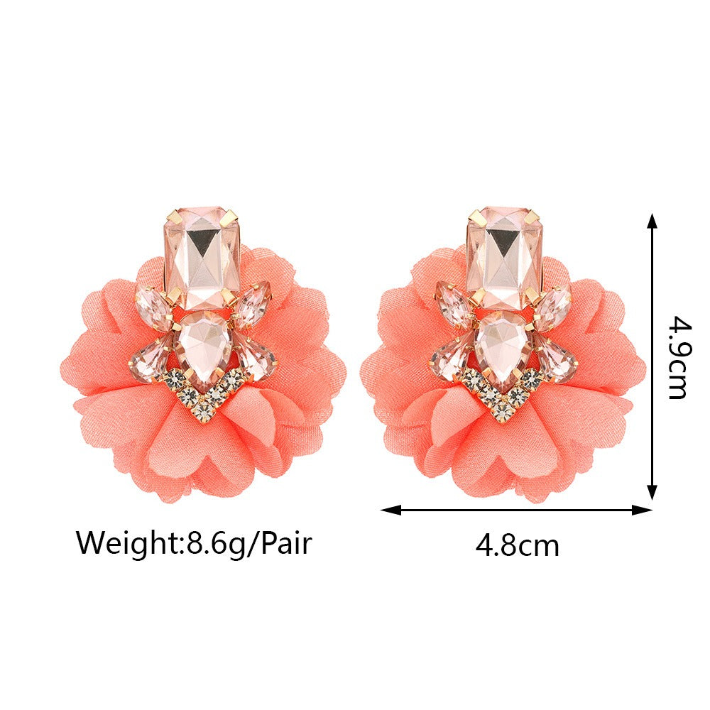 Classic Elegant Flower Earrings