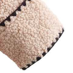 Stitching Loose Casual Wool Coat