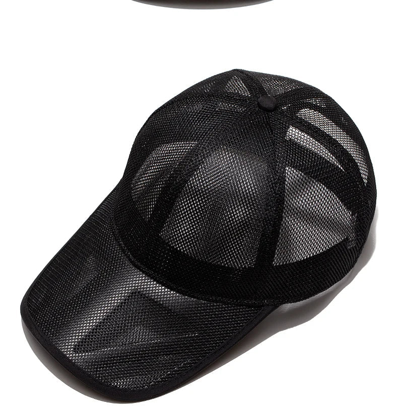 Mesh Velcro Adjustable Cap