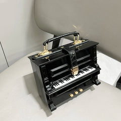 Piano Top Handle Handbag