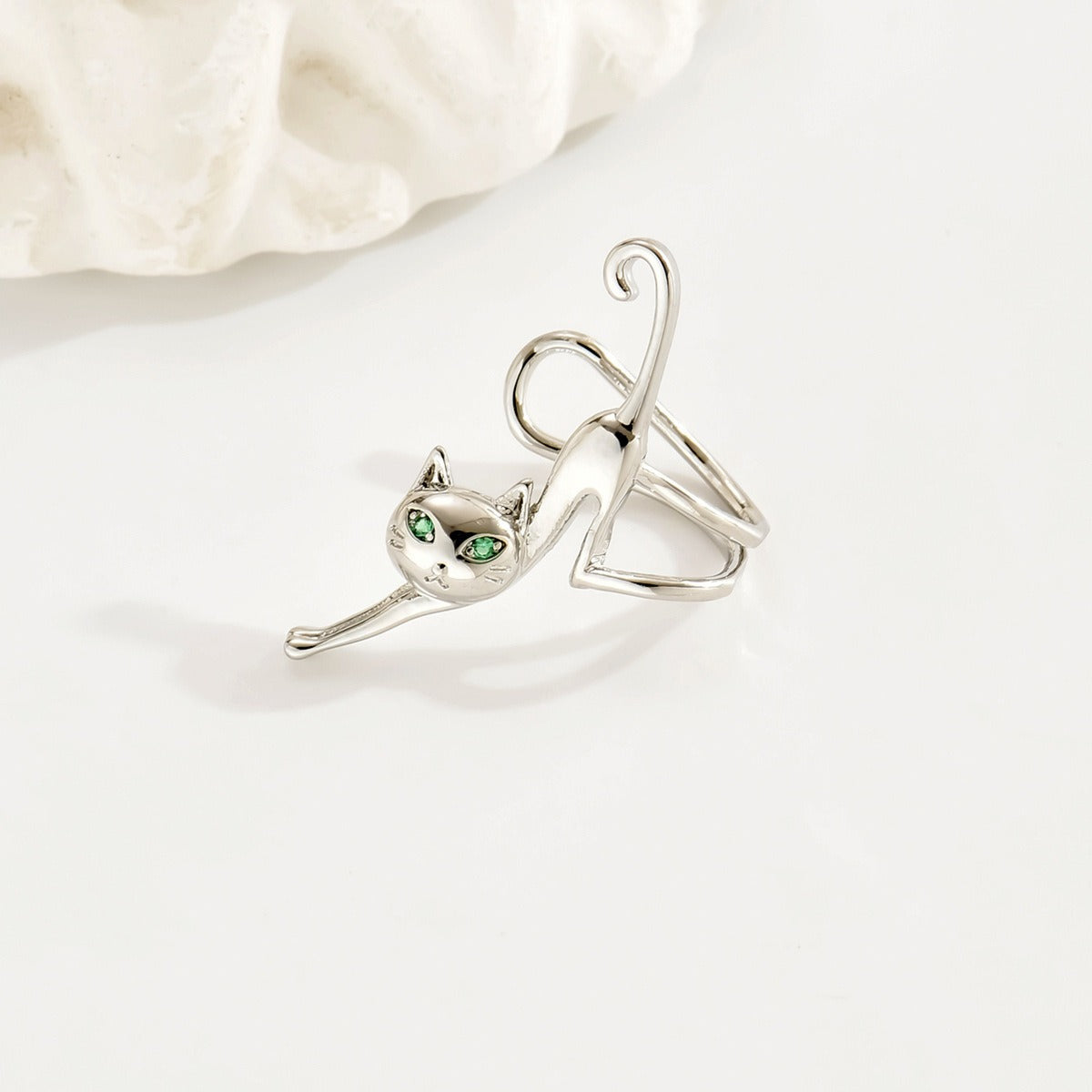 Alloy Cat Ear Clip