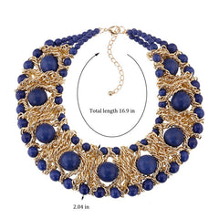 Pre Order:  Bohemian Ethnic Style Hand-Woven Necklace