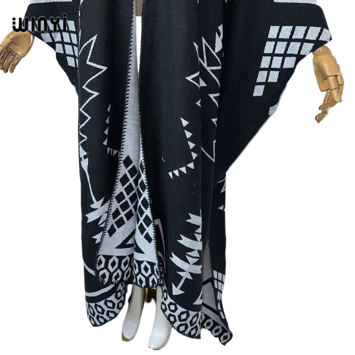 Chic Bohemian Maxi Winter Cardigan - WINI