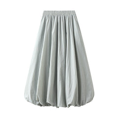 High Waist Lantern Skirt