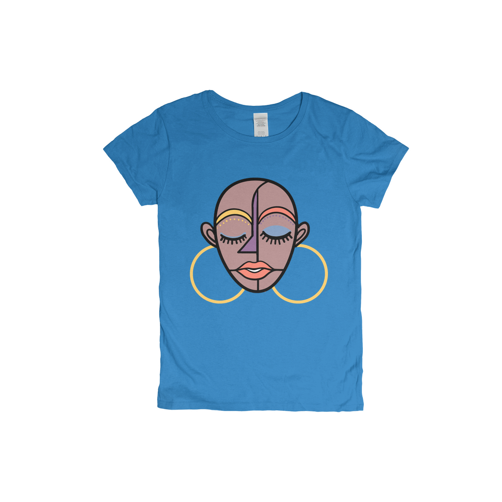 Mocha T-Shirt - Blue